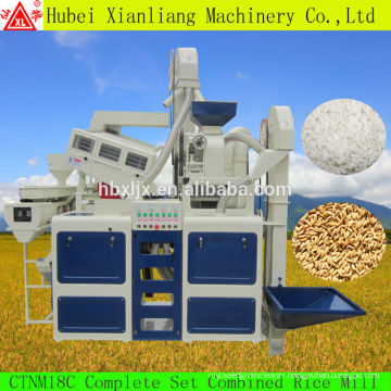 Chinese CTNM15 rice mill spare parts and new condition rice mill machine